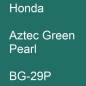 Preview: Honda, Aztec Green Pearl, BG-29P.